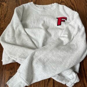 Fairfield University champion cropped crew neck